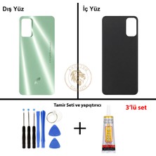 Arsking Reeder Vida Seti + Yapıştırıcı S19 Max Pro S Yeşil Yapıştırıcı B-7000 Yapıştırıcı Vida Seti Arka Kapak Arka Cam Batarya Kapağı Lazer Kesim Kapak Pil Kapağı Back Cover