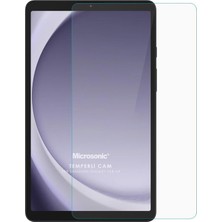 Mey İthalat Microsonic Samsung Galaxy Tab A9 Tempered Glass Cam Ekran Koruyucu [galaxy Tab A9 ile Uyumlu Ekran Koruyucu - Şeffaf]