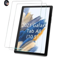 Mey İthalat Samsung Galaxy Tab A8 10.5 SM-X200 2021 ile Uyumlu Tablet Nano Ekran Koruyucu Şeffaf