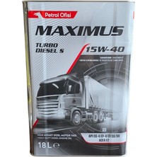 Petrol Ofisi Maxımus Turbo Dizel S 15W-40 18 Litre