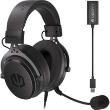 Mey İthalat Endorfy Vıro Plus USB Headset Kablolu Kafa Bandı Müzik/günlük Siyah