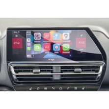 Mey İthalat Engo Citroen C5 Aircross 10 Inç Multimedya Navigasyon ile Uyumlu Mat Ekran Koruyucu Şeffaf Mat & Çizilmez