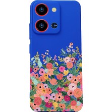 Mey İthalat S19 Max Pro S Zoom ile Uyumlu Kamera Korumalı Silikon Kılıf, Mavi