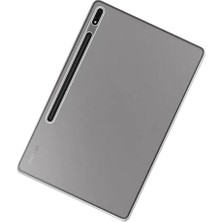 Mey İthalat Constraın - Galaxy Tab S9 Ultra SM-X910 Kılıf Tablet Süper Silikon Kapak - Renksiz