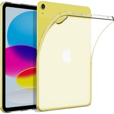 Mey İthalat Constraın - iPad 11.nesil 2025 Kılıf Tablet Süper Silikon Kapak - Renksiz