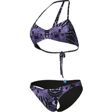 Arena W Water Prınts Bıkını Bandeau Batık Kadın Bikini Takımı