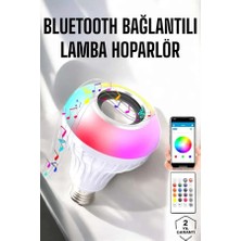 Bezos Lamba LED Hoparlör Dayanıklı ve Uzun Ömürlü Bluetooth Hoparlör