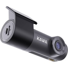 Mey İthalat Kawa D5 2k 1296P Wdr Wifi 135° Geniş Açı Lens Araç Kamerası