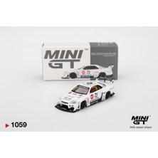 Mını Gt Mini Gt 1059 Bl Nissan LB-ER34 Super Silhouette Athlete/collet 1/64 Model Araba