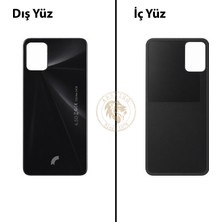 Arsking Reeder S19 Max Siyah Arka Kapak Arka Cam Batarya Kapağı Lazer Kesim Kapak Pil Kapağı Back Cover