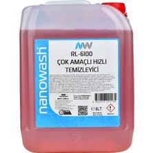 Nanowash RL-6100 Cleaner Çok Amaçlı Hızlı Temizleyici 5 Lt