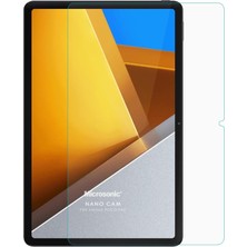 Mey İthalat Microsonic Xiaomi Poco Pad Nano Glass Cam Ekran Koruyucu [poco Pad ile Uyumlu Ekran Koruyucu - Şeffaf]