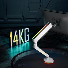 Mey İthalat G100 Gaming 24-45” Rgb Monitör Standı (Maks: 13KG)