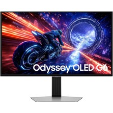 Mey İthalat Samsung 27" Odyssey OLED G6 G60SF, Oled, Qhd 2560X1440 (2k), 500 Hz, 0.03 Ms, Hdmı, Dp, Gaming Monitör, LS27FG602SUXUF