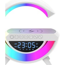 Bezos Modern Rgb Işıklı Kablosuz Hoparlör Uzun Süreli Müzik Keyfi