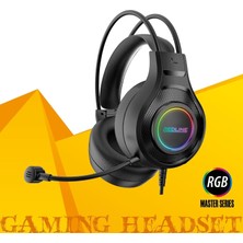 Mey İthalat Redline RGH-832 Rgb 7.1 USB Kablolu Kulak Üstü Oyun Kulaklığı