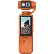 Bezos 4K Video Çekim Özellikli Gimbal Kamera 180 Derece Dönebilen Lens Stabil Çekim