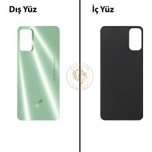 Arsking Reeder S19 Max Pro S Yeşil Arka Kapak Arka Cam Batarya Kapağı Lazer Kesim Kapak Pil Kapağı Back Cover