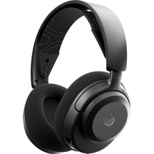 Mey İthalat Steelseries Arctis Nova 3p Wireless Siyah Gaming Kulaklık - Mobil Uygulama ile Kontrol - 40 Saat Pil Ömrü Ps5, Ps4, Pc, Switch, Mobil Uyumlu