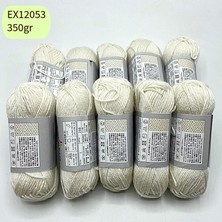 Oxford İplik Ihrac Fazlası 10'lu Paket 350/400GR Amigurumi Ipi Krem EX12053