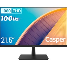 Mey İthalat Casper Nirvana 21.5" 100HZ Full Hd LED Çerçevesiz Monitör