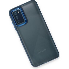 Bezos Galaxy A03S Kılıf Dora Kapak - Mavi