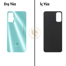 Arsking Reeder S19 Max Pro S Turkuaz Arka Kapak Arka Cam Batarya Kapağı Lazer Kesim Kapak Pil Kapağı Back Cover
