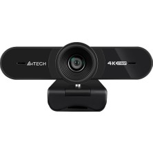 Mey İthalat A4 Tech PK-1000HA UHD 4K Pro 2160P Oto-Fokus, Geniş Görüntü Açısı, 360 Derece Hareket, Af Dijital Mikrofonlu Webcam