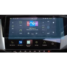 Mey İthalat Engo Peugeot 408 10 Inç Ekran Koruyucu Multimedya Şeffaf Nano