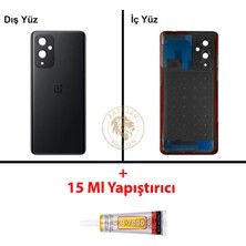 Arsking One Plus Yapıştırıcı One Plus 9 Siyah Yapıştırıcı B-7000 Yapıştırıcı Arka Kapak Arka Cam Batarya Kapağı Lazer Kesim Kapak Pil Kapağı Back Cover