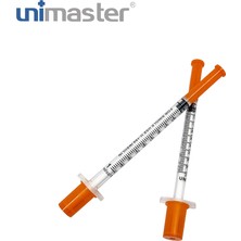 Unimaster 1 ml 32 G 13 mm Mezoterapi - Botoks Enjektörü 100 Adet