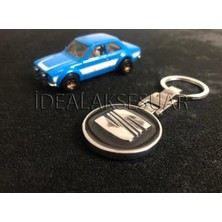 İdeal Aksesuar Seat Siyah Metal Anahtarlık Şık Kaliteli Aksesuar Araba Oto Motor Car Keychain