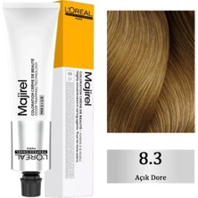 L'Oréal Professionnel Majirel Gold Coloration Creme - Saç Boyası No: 8,3 Açık Dore 60ML