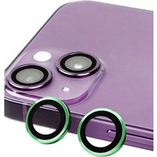 İlk El Grup Apple Iphone 13 Raze Metal Kamera Lens - Yeşil