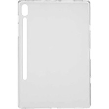 Mey İthalat Zore Galaxy ile Uyumlu Tab S7 Fe Lte (T737-T736-T733-T730) Kılıf Tablet Süper Silikon Kapak Renksiz