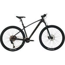 Bisan Bold 11.2 Erkek Dağ Bisikleti 43CM Hd 27.5 Jant 22 Vites Gri Koyu Yeşil Krom