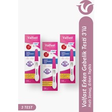 Valfast Erken Gebelik Testi Üç Adet (3)
