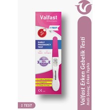 Valfast Erken Gebelik Testi Hızlı Hamilelik Testi 1 Adet (Gizli Gönderim)