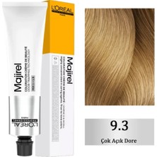 L'Oréal Professionnel Majirel Gold Coloration Creme - Saç Boyası No: 9,3 Çok Açık Dore 60ML