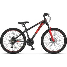 Ümit 2778 Motıon M-2d Erkek Dağ Bisikleti 406H 27.5 Jant 21 Vites Siyah Kırmızı
