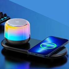 Ecoport Kablosuz Şarj Standlı Bluetooth Hoparlör