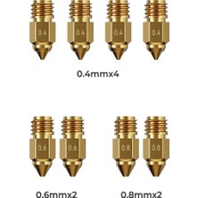 Creality Ender-5 Max Pirinç Nozzle Kit