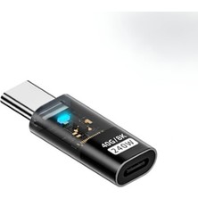 Mey İthalat Livx Type C To Type C Usb3.2 240W 40GBPS 8k Hızlı Şarj Veri ve Görüntü Aktarımı Çevirici Adaptör Otgst