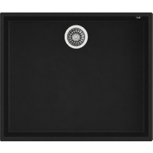 Teka Square Tezgah Altı Granit Evye Siyah 76X44