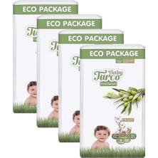 Mey İthalat Baby Turco Doğadan 6 Beden x Large 32X4 128 Adet Bebek Bezi