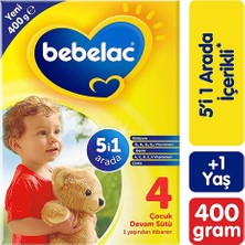 Mey İthalat Bebelac 4 Çocuk Devam Sütü 400 G 1 Yaş+