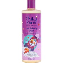 Mey İthalat Childs Farm Böğürtlen ve Organik Elma Özlü Çocuk Saç ve Vücut Şampuanı 500ML