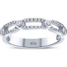 Rim Pırlanta 0.35 Karat Laboratuvar Pırlanta Yüzük - Hrd Sertifikalı
