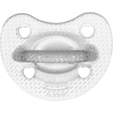 Mey İthalat Chicco Physioforma Crystal, Emzik, 6-16 Aylık, 2'li, Şeffaf/beyaz