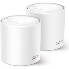 Mey İthalat Tp-Link Deco X50(2-PACK), AX3000 Tüm Ev Mesh Wifi 6 Sistemi